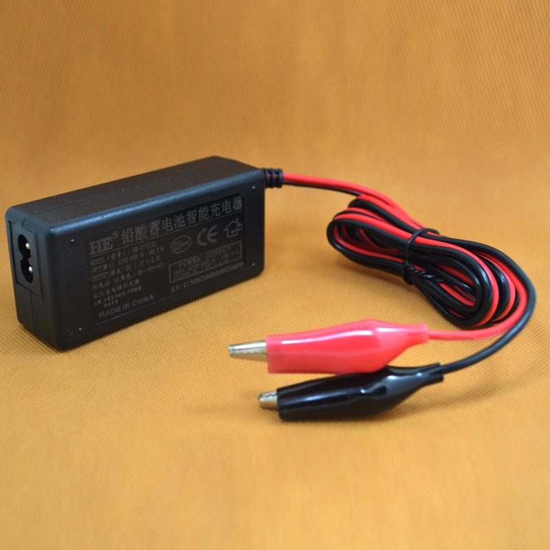 Eu/Us 6V Lader DC7.2V 2A Lood-zuur Batterij Oplader Oplaadvermogen Adapter Smart Charger Voor 6V 4AH 4.5AH 5AH 7AH 10AH 12AH