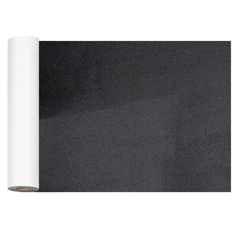 Fluwelen zelfklevende alcantara folie rol voor auto-interieur aanpassing, bankreparatie, sieradendoos decoratie, suède sticker 50 x 140cm: Blauw