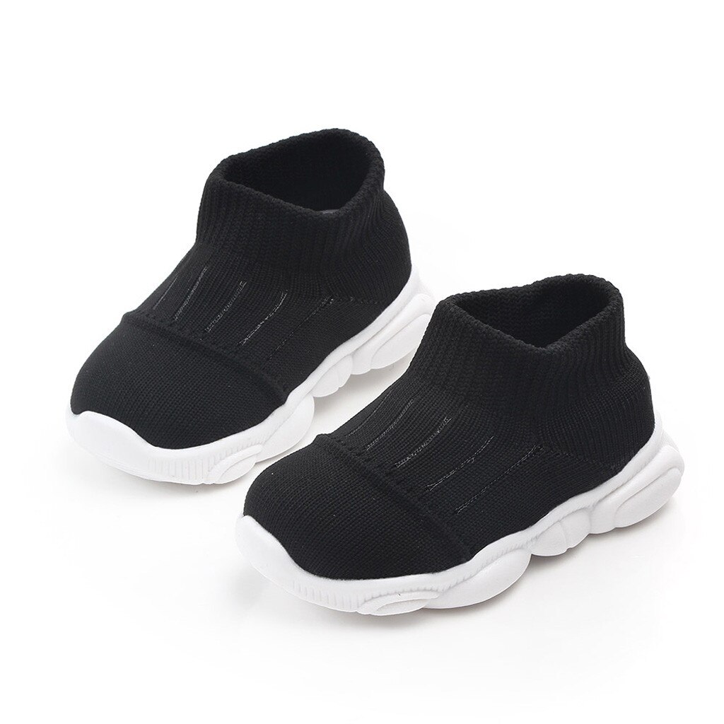 Baskets à maille rayée pour bébés filles | Chaussures de Sport Run décontracté pour bébés filles et garçons,