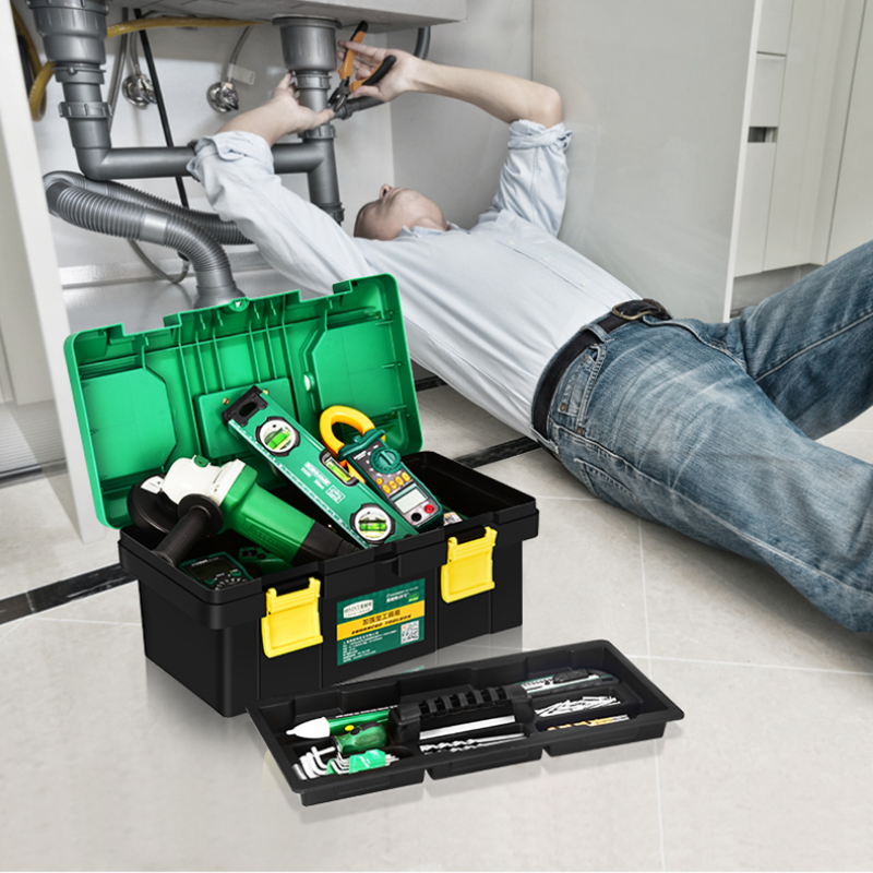 Portable Tool Box Organizer Electrician Big Size Waterproof Multifunctional Complete Tool Box Caja Herramientas Home Storage
