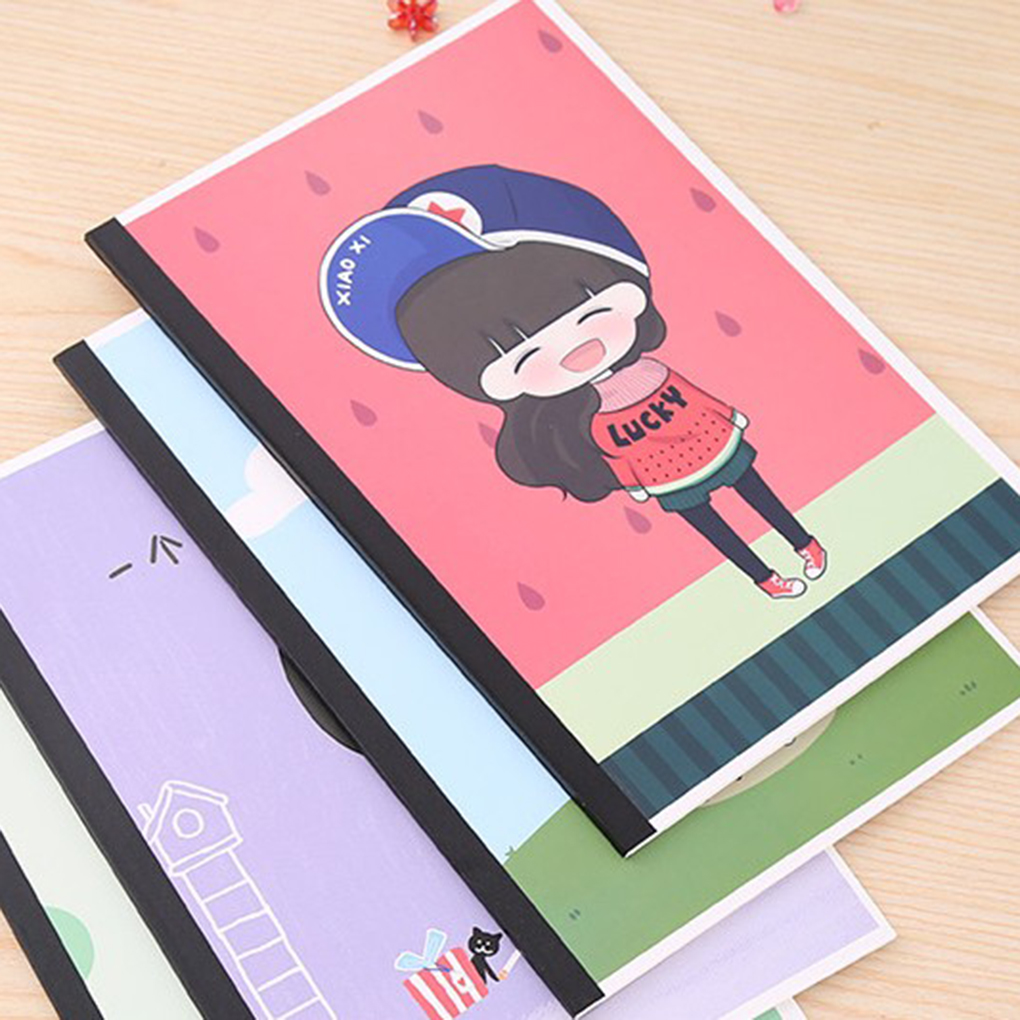 B5 Korea Style Stationery Mini Notebook Kids Cartoon Portable Little Book Daily Memos Travelers Journal Diary