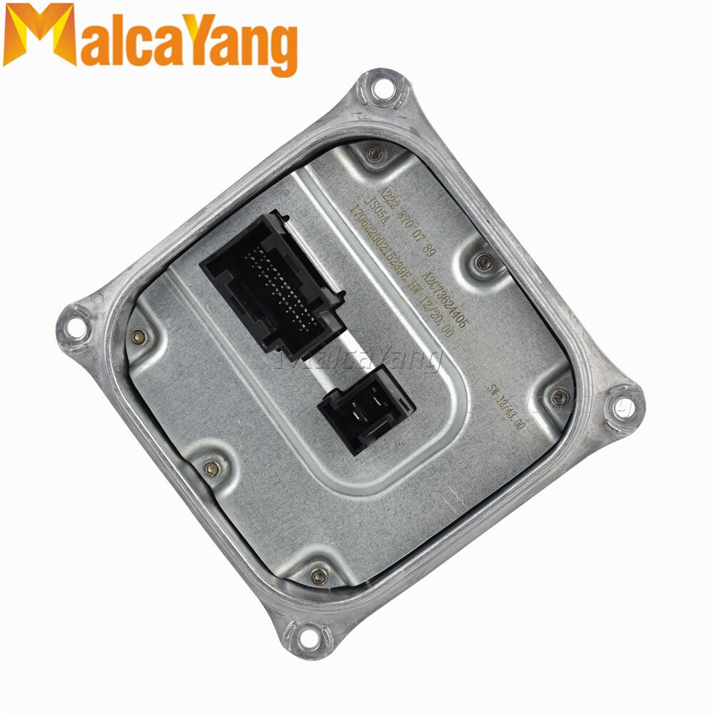 Novo farol de alta qualidade led reator voltagem converter a2228700789 para mercedes benz w205 w212 w222 e s classe a222 870 07 89