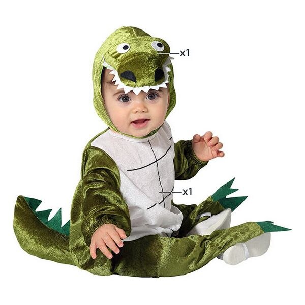 Déguisement pour bébés Crocodile