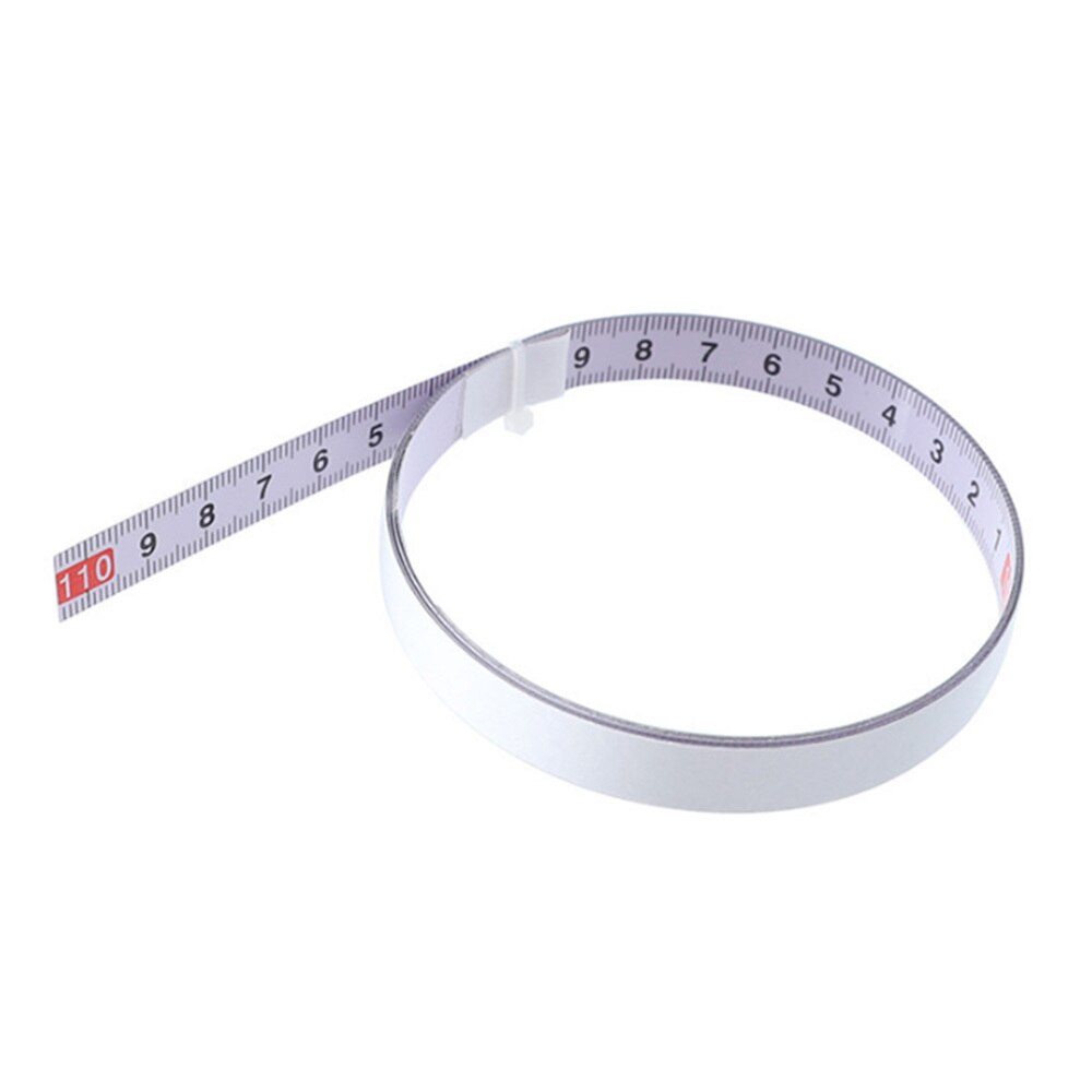 Self Adhesive Ruler Mitre Rail Measuring Tape Steel Mitre Saw Scale for T-track Router Table Band Saw Woodworking Tool