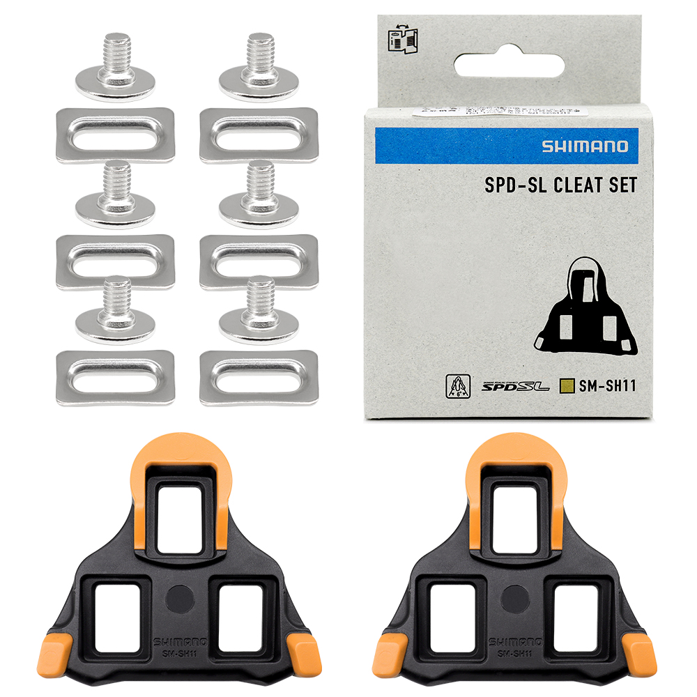 Shimano SM-SH11 SH10 SH12 Bike Pedal Cleat For SPD Road Bicycle Original Box Shoes Cleats Bike Pedal Road Cleats Speed System
