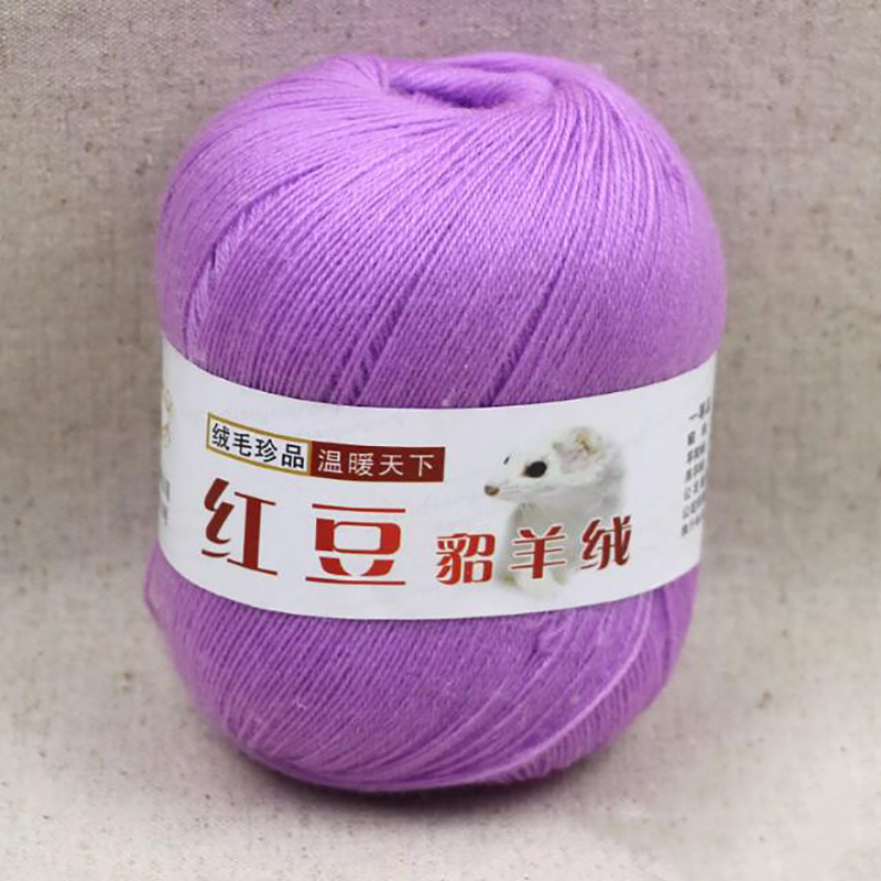 Przędza z norek z kaszmiru ręcznie robiona wełna ręcznie robiona przędza robić szydełkowania alpaki piłka szalik na drutach dzianina dziecięca garnek miękka ciepła