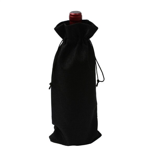 Jute Wijn Zakken rode wijn Fles Covers Champagne Pouch jute Verpakking Zak Bruiloft Verjaardagsfeestje Decoratie Wijn Zakken