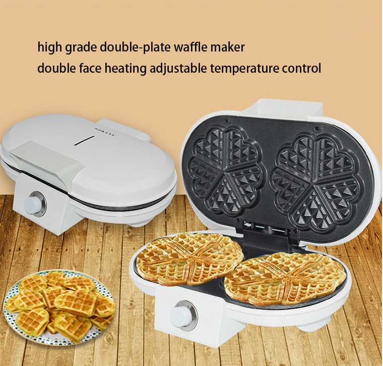 1200W Electric Waffles Maker Iron Sandwich Maker Machine Bubble Egg Cake Oven Breakfast Waffle Machine 220V
