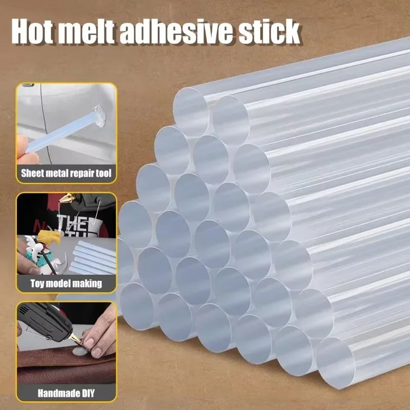 7mm transparent schmelzen Kleber Stöcke für Wärme Pistole Pistole Elektrische Kleber Pistole Kleber Stock Allgemeine Klebstoff DIY handwerk Reparatur Werkzeuge