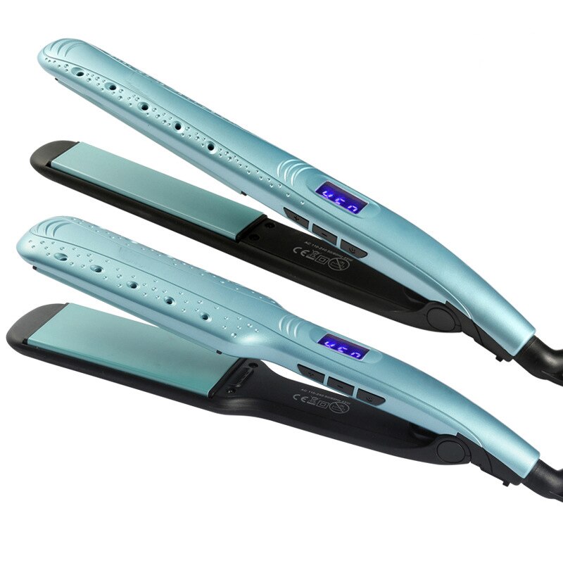 Lisseur de cheveux à infrarouge nano titanium, fers plats pour cheveux