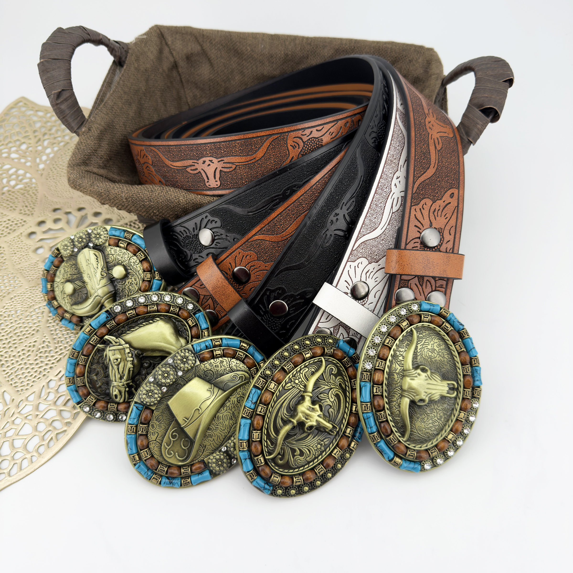Bottes Ceinture Perlée — Style Bohème Et élégant !
