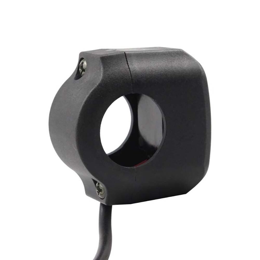 Interruptor momentáneo para manillar de motocicleta, pulsador de 22mm y 7/8 pulgadas, 12V, resistente al agua, con luz LED