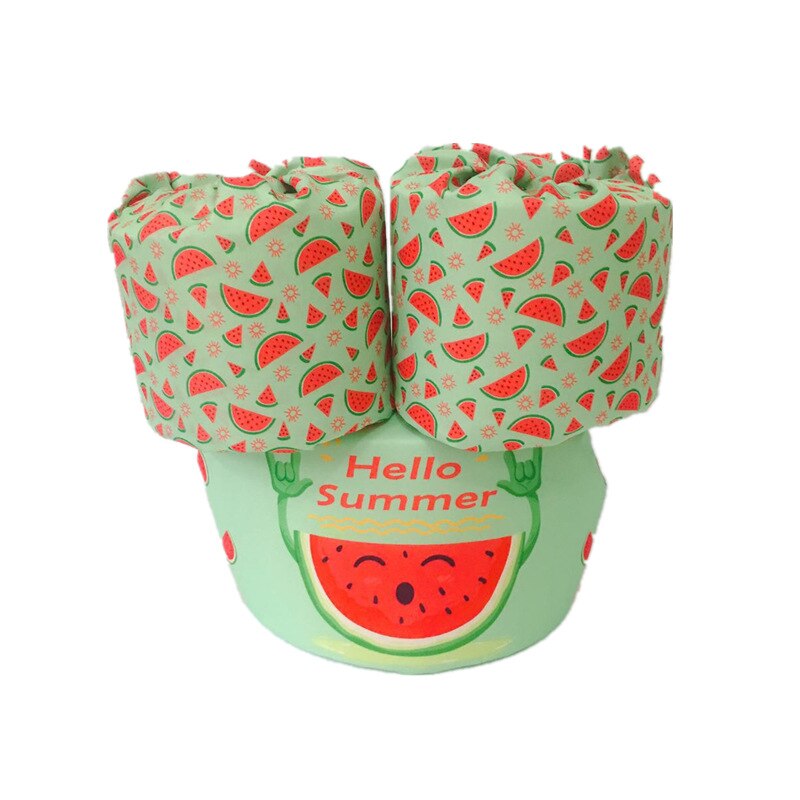 Giocattolo da bagno estivo giocattoli per bambini giocattoli gilet di sicurezza Puddle granchio delfino fenicottero cigno Panda squalo giocattoli da nuoto per bambini: watermelon