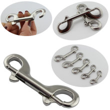 316 Stainless Steel Bolt Snap Hook Clip Diving Single Hook Dive Ended Swivel Eye Bolt Hook Buckle Dog Clip Gear Equipment