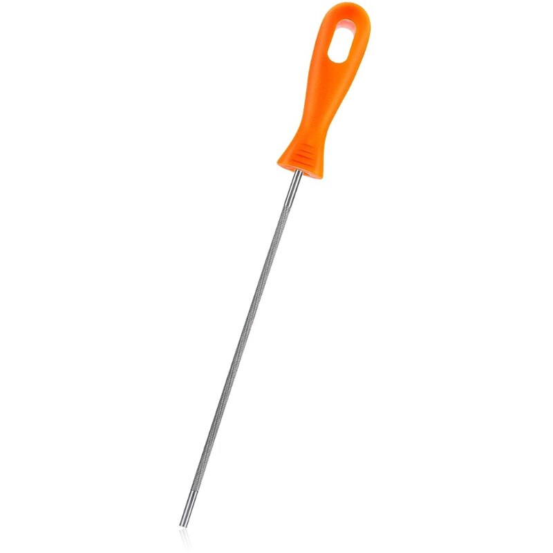 50LB Chainsaw Chain Sharpening File Rod Round Steel Sharpener Woodworking Hand Tools