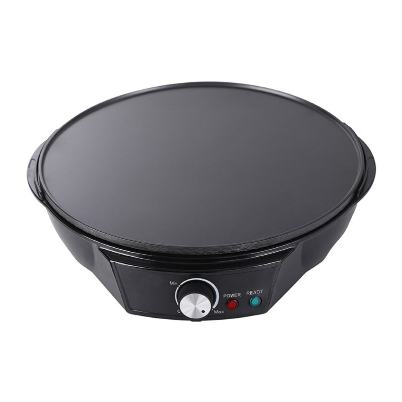 Household Electric Non-stick Baking Pan Small Pancake Maker Machine EU Plug Portable Pancake Pan Electric Crepe Maker Baking Piz