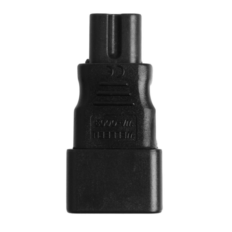 IEC 320 Kettle 3-Pin C14 Male To C7 Female Power Converter Adapter Plug-Socket B95A