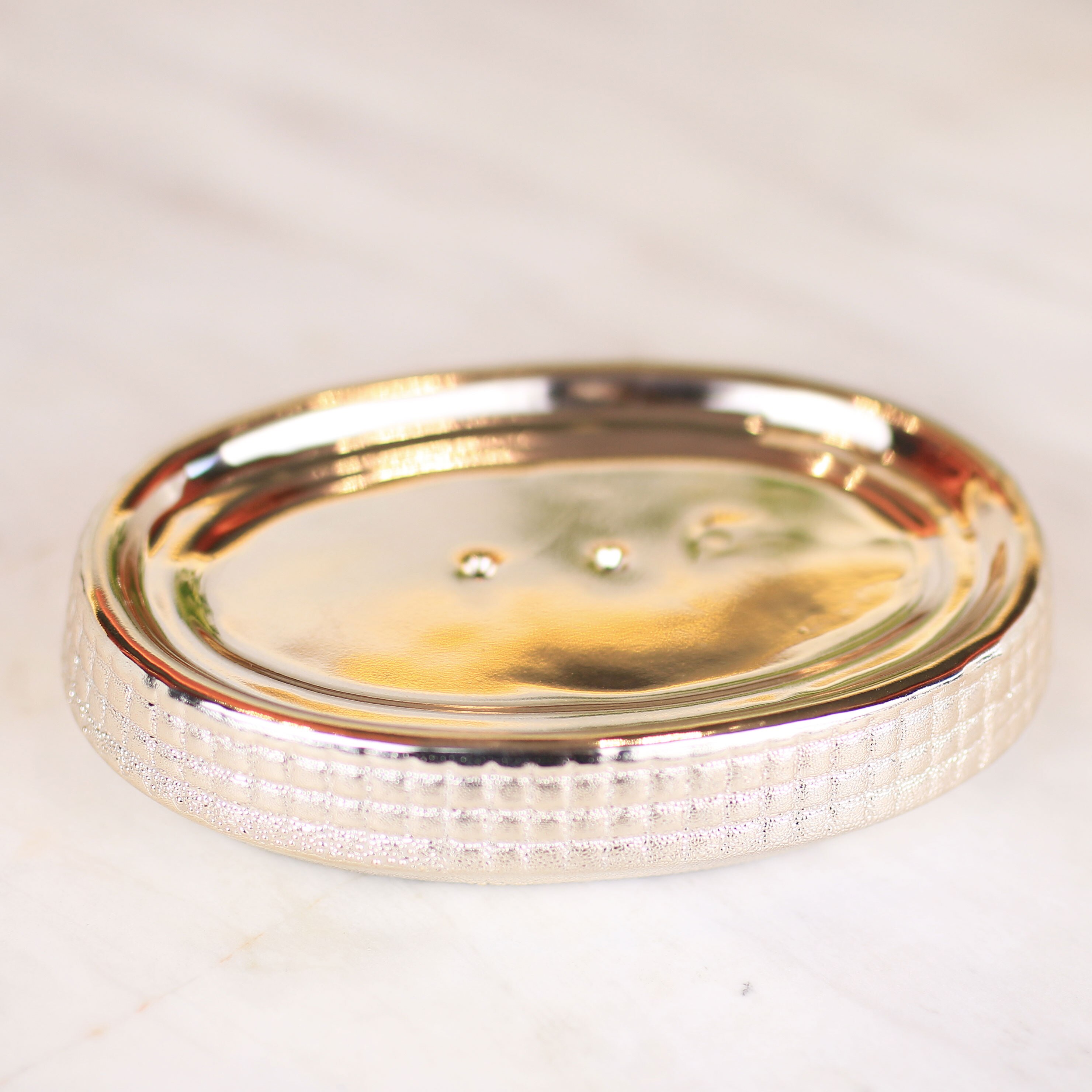 Europæisk stil forgyldte keramiske vaskeværktøjer rose guld badeværelse tilbehør sæt flaske mundskyl kop sæbe tandbørsteholder: Sæbeskål