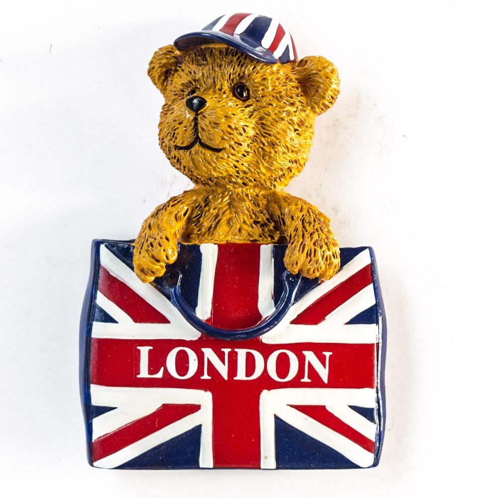 Magnet Refrigerator England London Cubs London Eye London Bridge Refrigerator Magnet Magnetic Refrigerator Souvenirs: 9