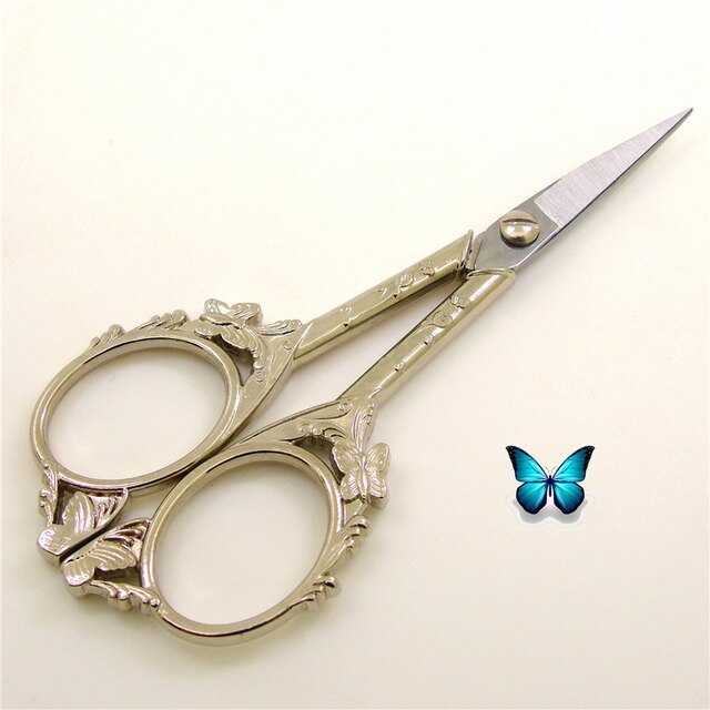 Ciseaux de couture à dentelle dentelée, ciseaux de couture, ciseaux à pincer, Zig Zag, accessoires de couture, ciseaux à tissu: 11