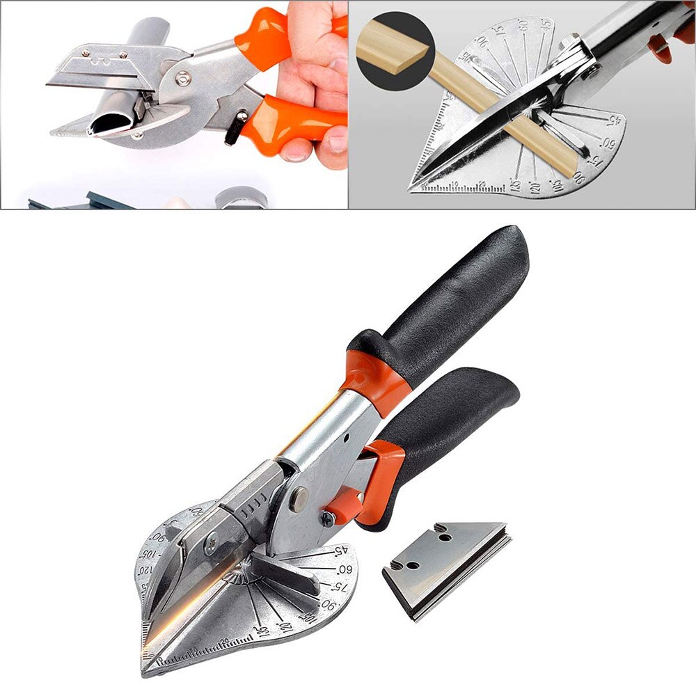 Trunking Schaar Oranje Duurzaam Clear Schaal Staal Blade Wire Duct Cutting Trim Cutter Hoek Scharen Draad Slot Cutter