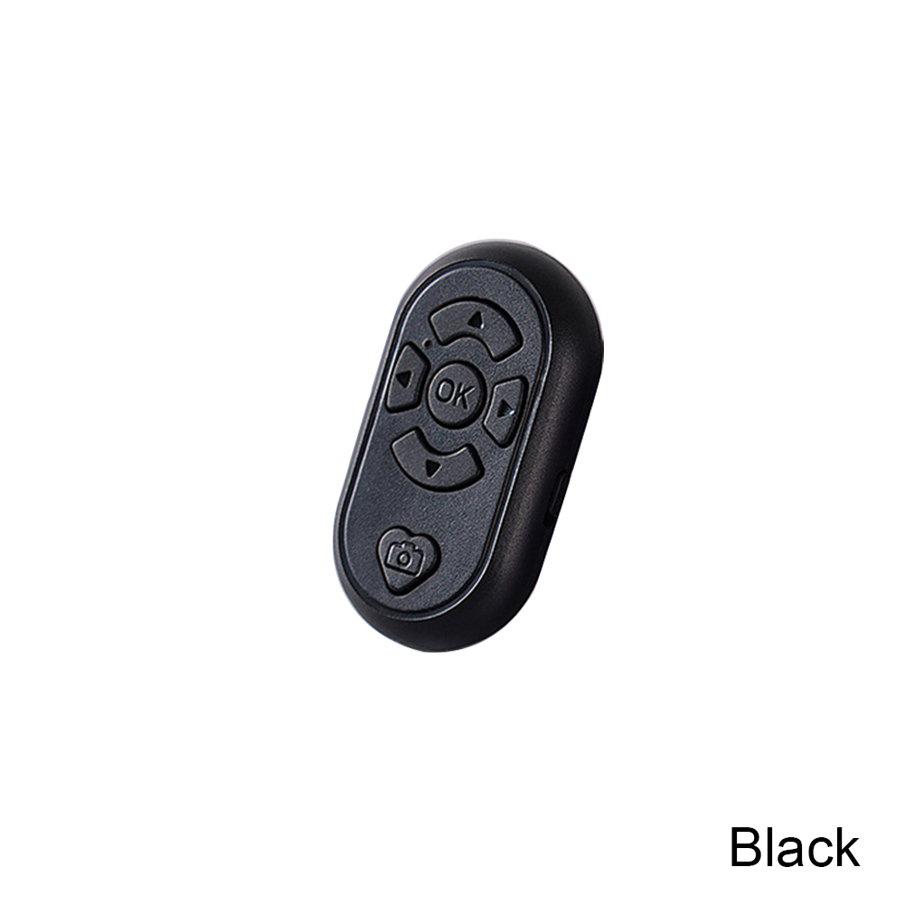 Oplaadbare Draadloze Controller Knop Type-C Bluetooth-Compatibele Afstandsbediening Foto Video Schieten Zelfontspanner Voor Telefoons: Black