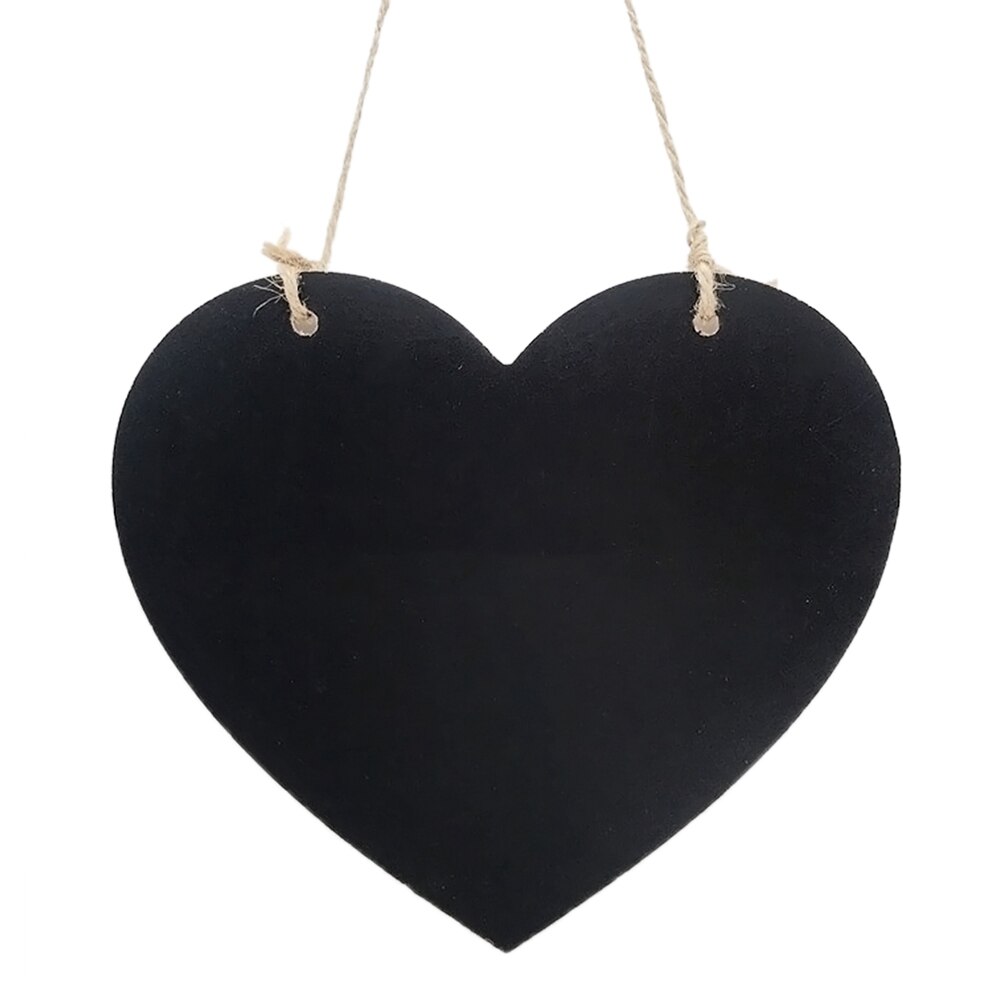 1pc Tafel hängend Speisekarte Schlüsselband Anhänger Botschaft Gremium Tafel Chalkboard Werbung Gremium