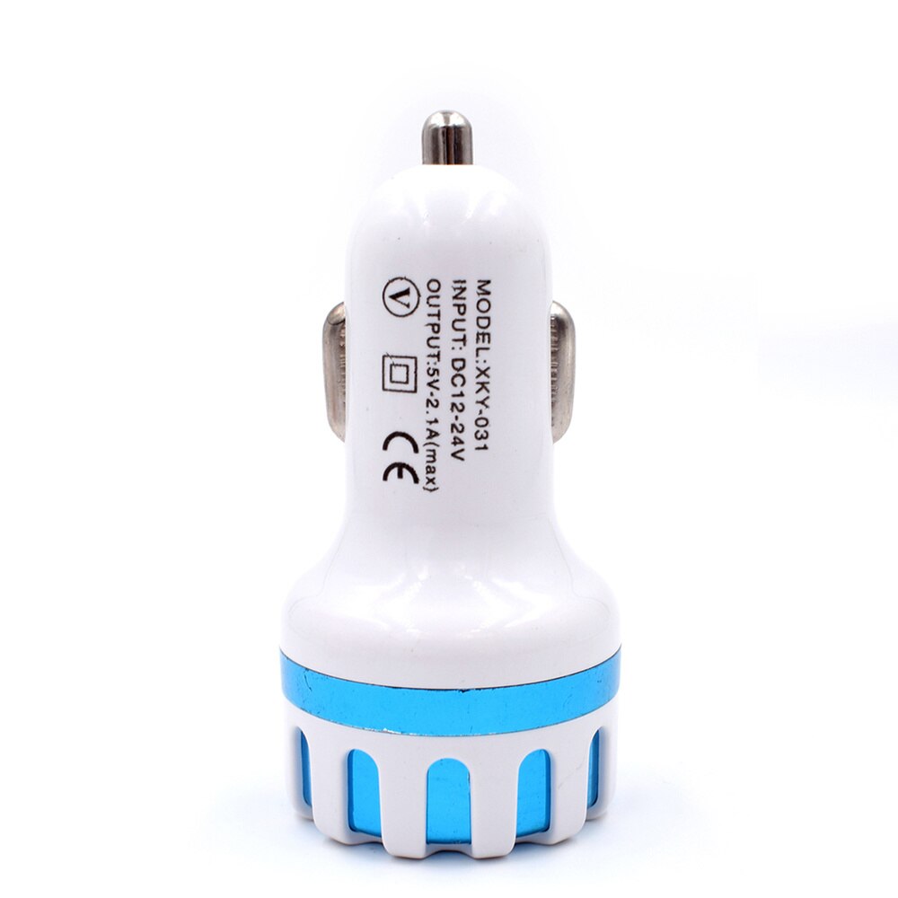 Multi-funktionale LED Dual USB Port 5V 2,1 EINE Schnelle Auto Ladegerät Adapter für iPhone Samsung Huawei Xiaomi auto Telefon Ladegerät