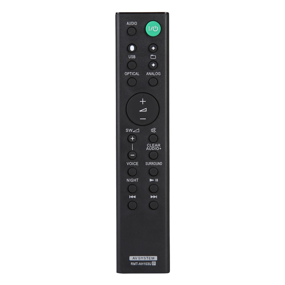 RMT-AH103U Soundbar Remote Control for SONY HT-CT80 SA-CT80 HTCT80 SACT80 Sound Bar