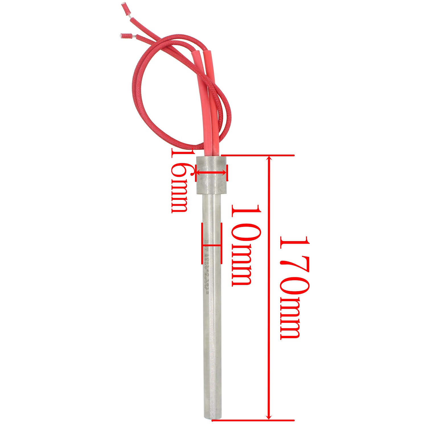 stove ignitor glow plug igniter for pellet wood burner stove rod ignition wood grill element1/5/10pcs pellet: 170mm / 5piece