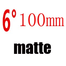 DEDA-tige de vélo de route en carbone, EDA, tige de vélo, diamètre de 31.8x70/80/90/100/110/120/130mm, mat à 6 à 17 degrés: 6 degree 100mm