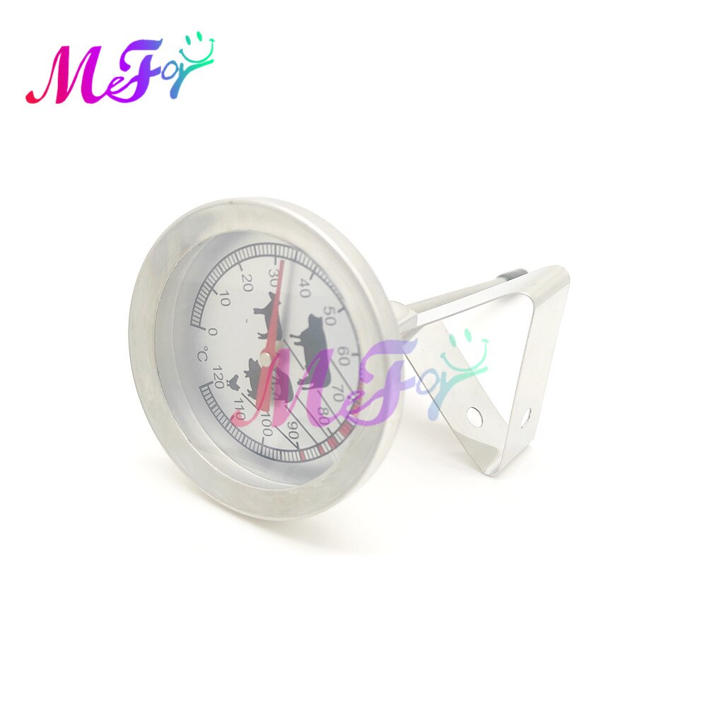 Stainless Steel BBQ Thermometer Meat Thermometer Temperature Meter BBQ Food Cooking Meat Gauge Kitchen Tools