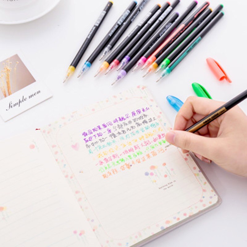 Multi-farbe einstellen-stift gouache Textmarker büro lernen zeichnung farbe kreide