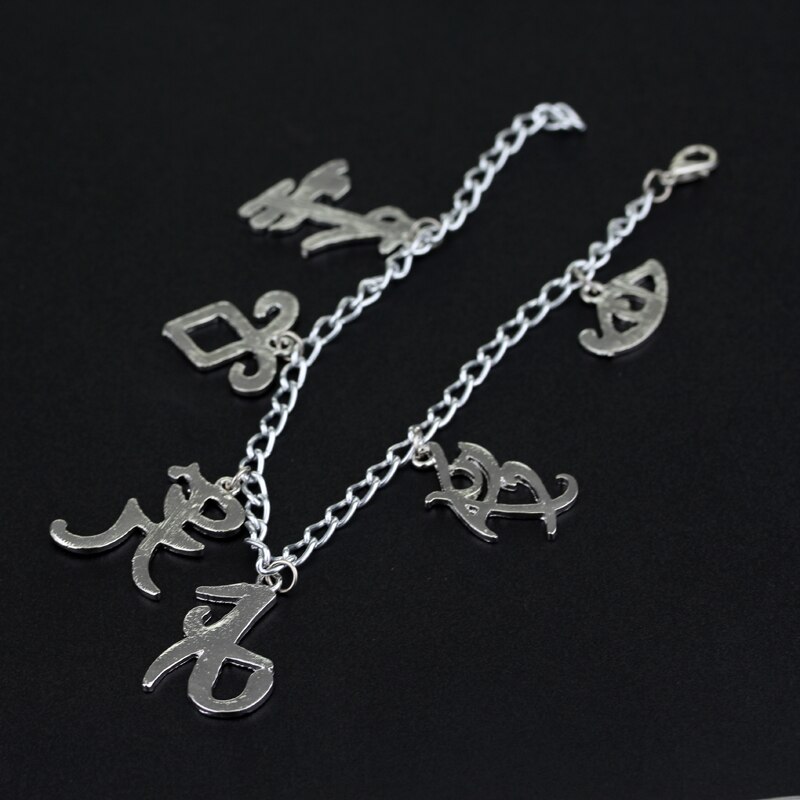 sterben sterblich Instrumente Stadt von Knochen Armbänder Inspiriert engelhaft Strom Rune Symbole Armbinde Shadowhunters Inpired Reize schmuck