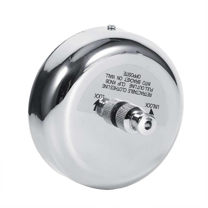 Stainless Steel Retractable Clothes Line Dryer Portable Indoor Outdoor Laundry Wall Hanger Round Clothes Line Clothesline