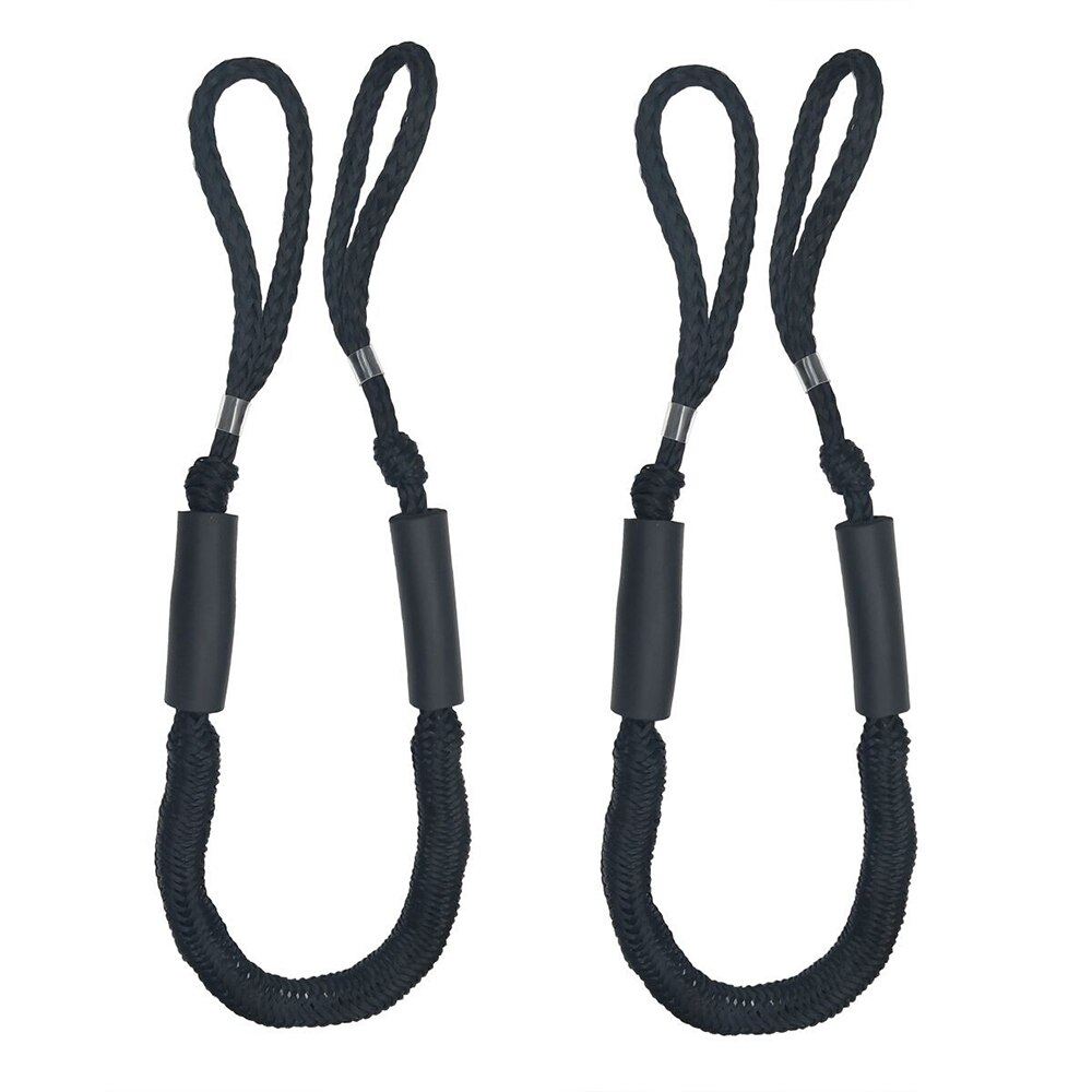 Marina barco Bungee muelle línea ancla cuerda de amarre de cable con mecanismo de pie de acoplamiento línea trenzada cuerda para la deriva Jet Ski tabla de surf de Kayak