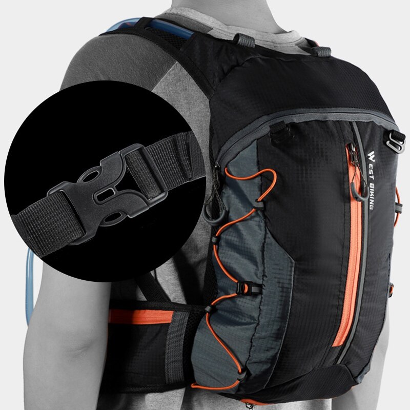 Waterproof Cycling Bags Nylon Motorcycle Backpack Reflective Helmet Shoulder Bag Multi-function Outdoor Riding Equipment PJ239