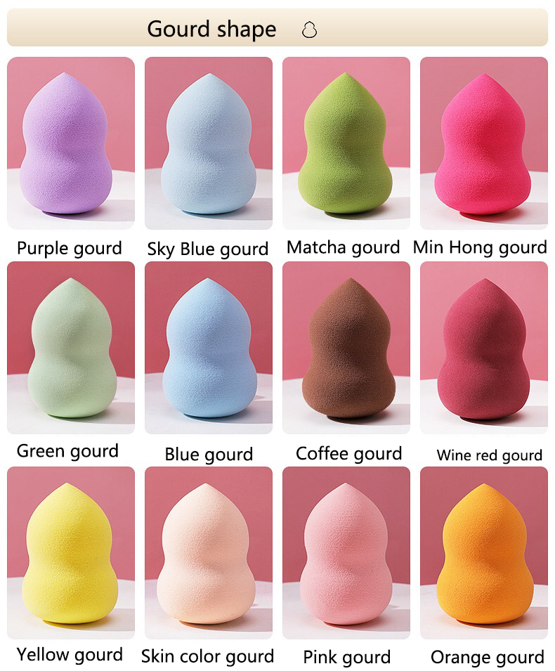 Esponja de maquillaje para mujer, esponja para base de maquillaje, Accesorios de belleza