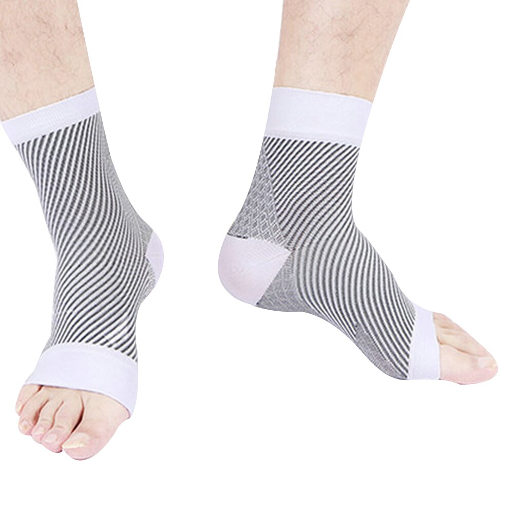 Unisex lindrer smerte sokker ankel smertelindring erme løpende kompresjon elastisk utendørs sport plantar fasciitt