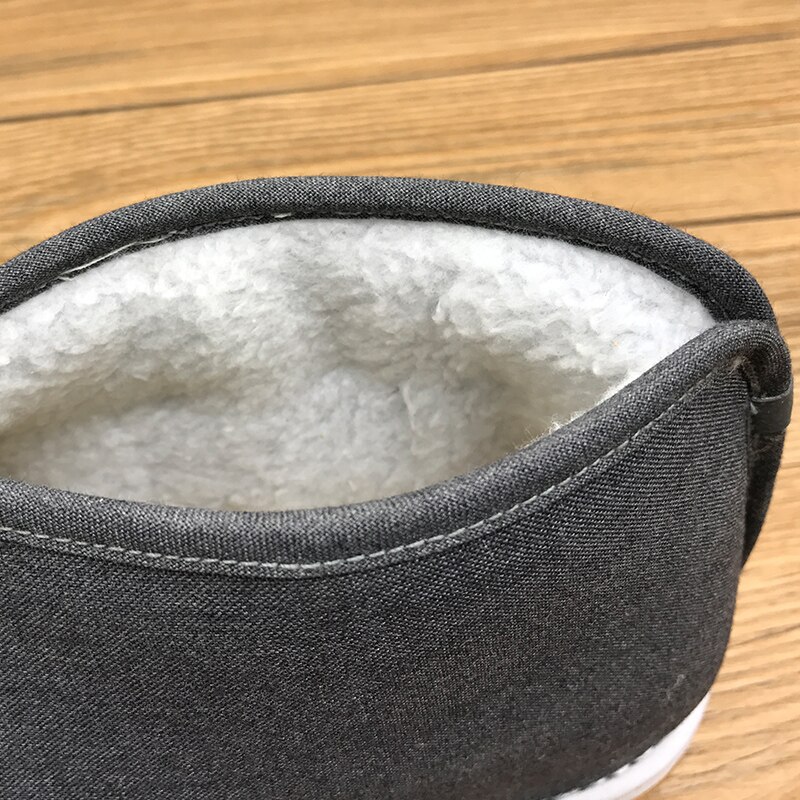 Moine chaussures hiver peluche coton chaussures moine coton chaussures hommes haut épaissi antidérapant moine coton chaussures moine chaussures coton
