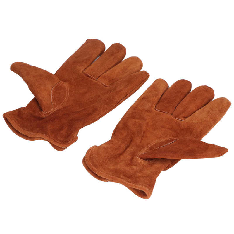 Forge Welding Gloves Wind Proof 1 Pair Barbecue Gloves Puncture Proof Waterproof for Gardening