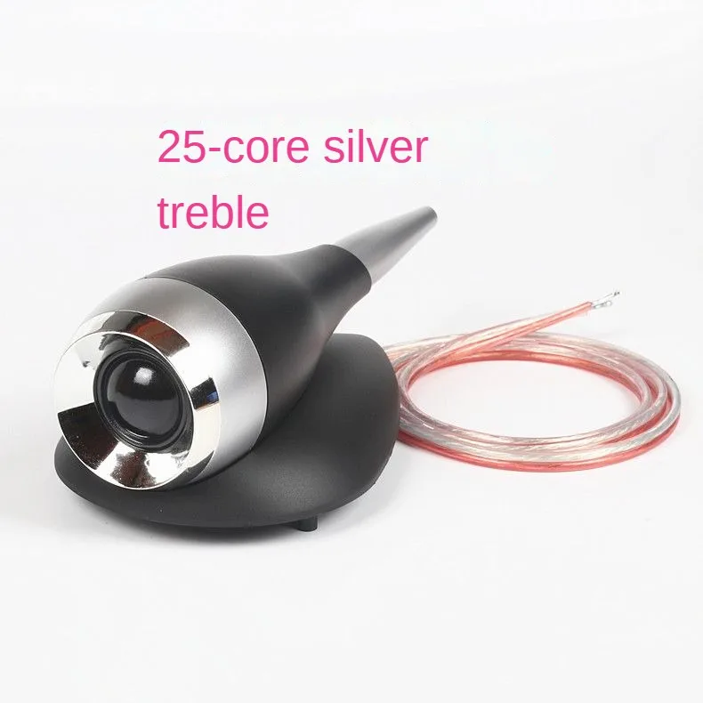 2 uds altavoz externo tweeter superior fiebre HIFI unidad de compensación de tweeter independiente externa 19 núcleos 25 núcleos película de seda: Multicolor