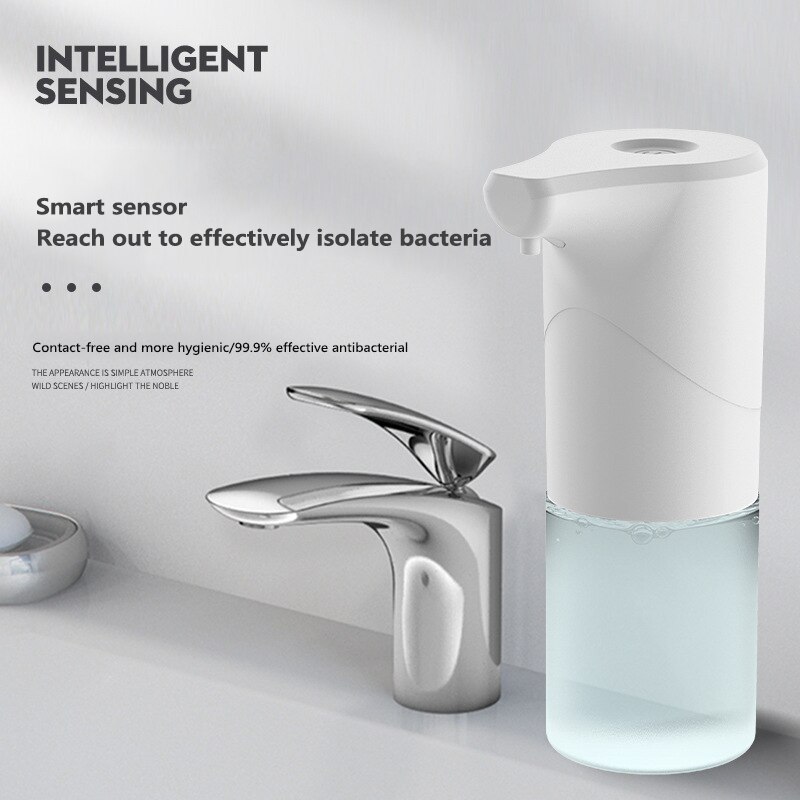 350ml Automatic Foam Soap Dispenser Smart Sensor Intelligent Liquid Soap Dispenser Touchless 2544