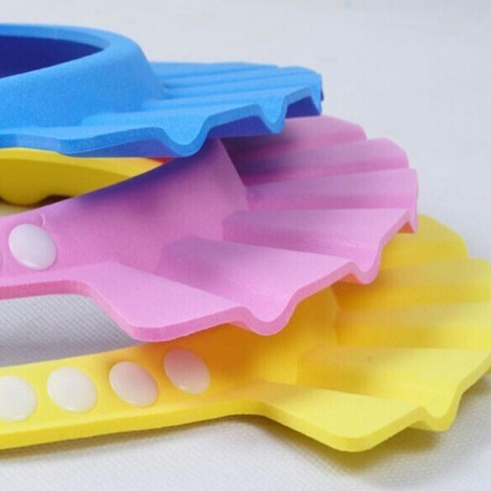 Baby kinderverzorging oogbeschermer hoed badmuts hoed baby kinderen zacht verstelbaar wasschild haarschild shampoo bad bad douchekap