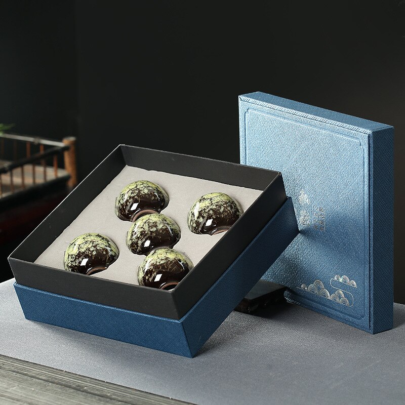 Tea cup, tea set, ceramic tea set, coffee cup, tea set, Arabic coffee cup Chinese Ceramic Tea Cup Retro Japanese: 2