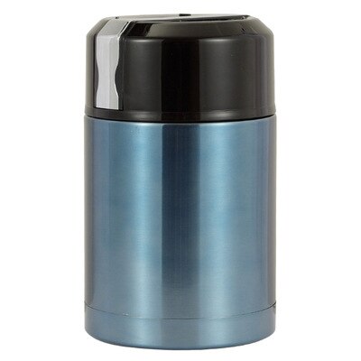 800ml 1000ml isolerte kopps vakuumflasker med stor kapasitet termoser termokopp lunsjtermos til matte med beholdere termokanne: 1000ml / Blå