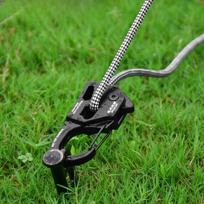 Tenttouwspanner Aluminiumlegering Roestvrij Sterk Dragend Lichtgewicht Draagbare Tentkoordversteller Tentaccessoires