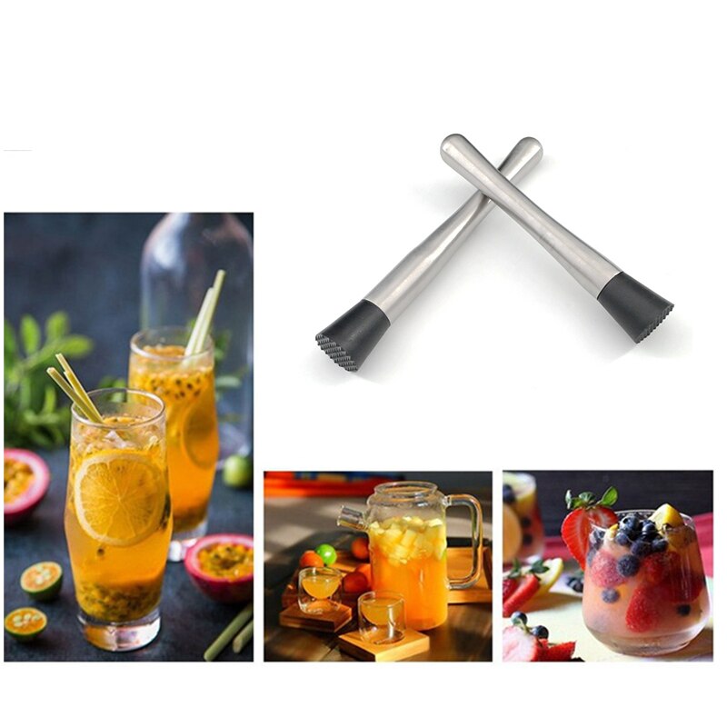 Cocktail Muddler Edelstahl Bar Rührgerät Bar Utensilien Und Zubehör Cocktail DIY Obst Saft Muddler Zerkleinert Eis Bar