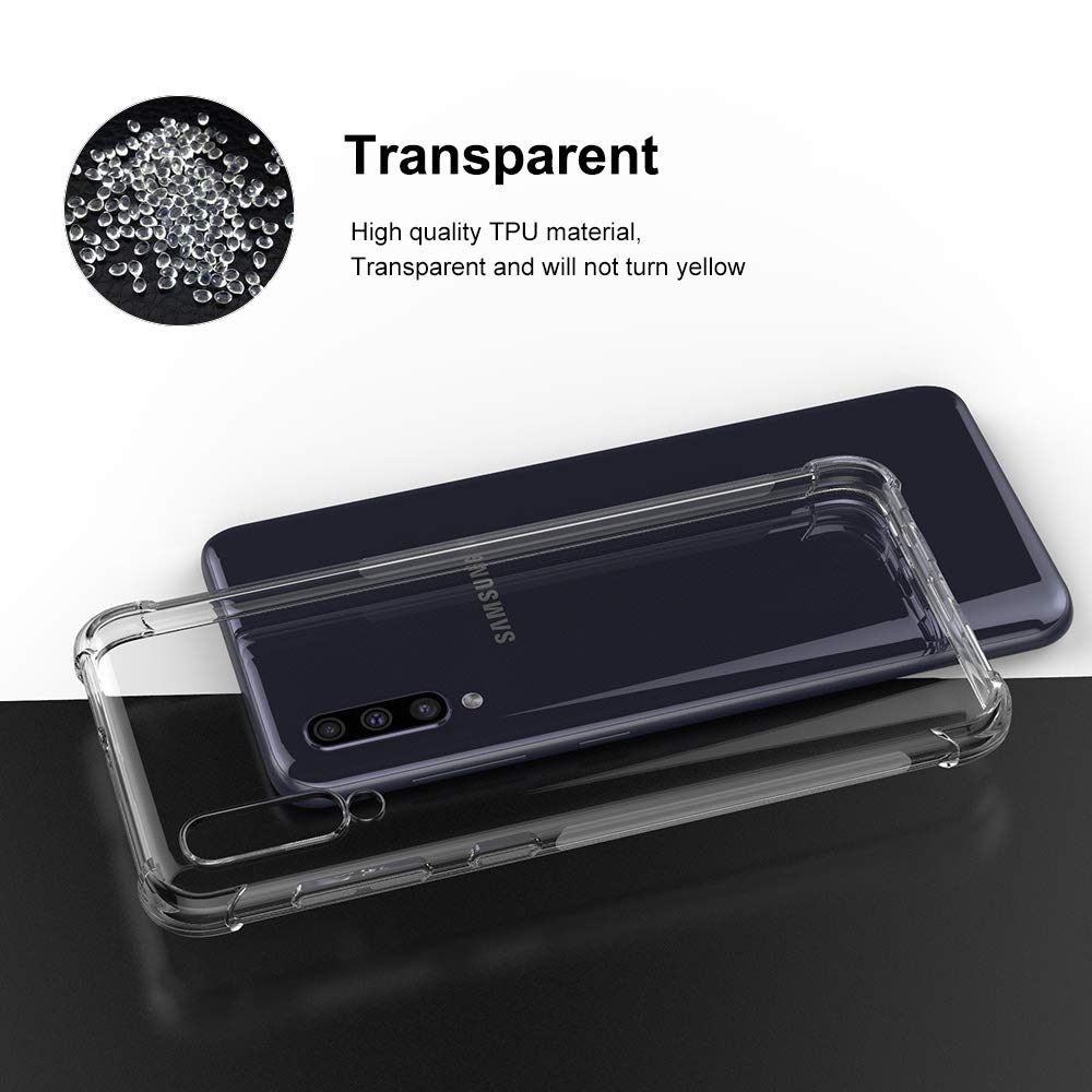 Airbag Transparent case For Samsung A30S TPU Coque shell capa on For Samsung A 30 40 50 S 20 10 A10 A20 A50S A30S a307 a507 A40s