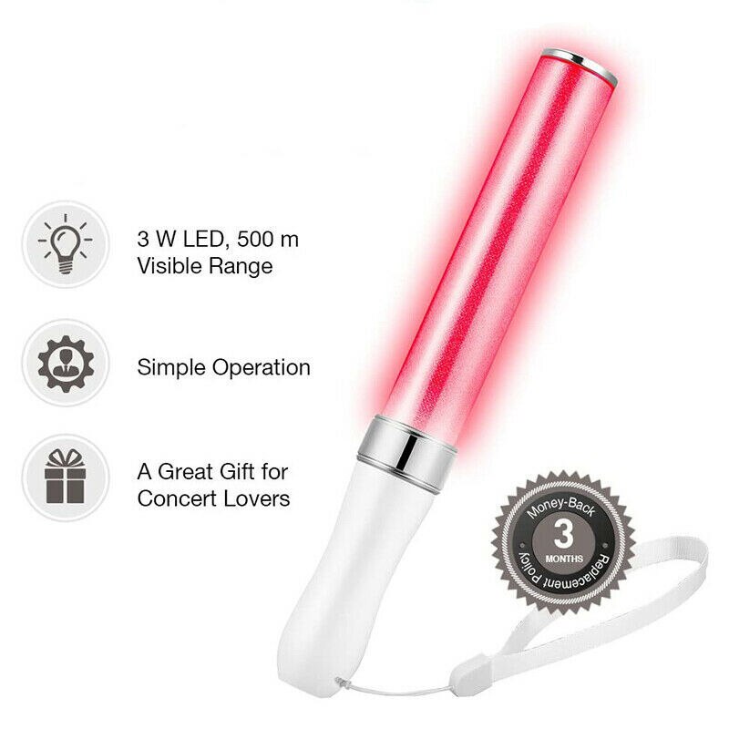 15 Colors Change LED Glow Sticks,Magical Poi Glow Sticks,Party Light Up Neon Wands Fluorescent Camping Lights